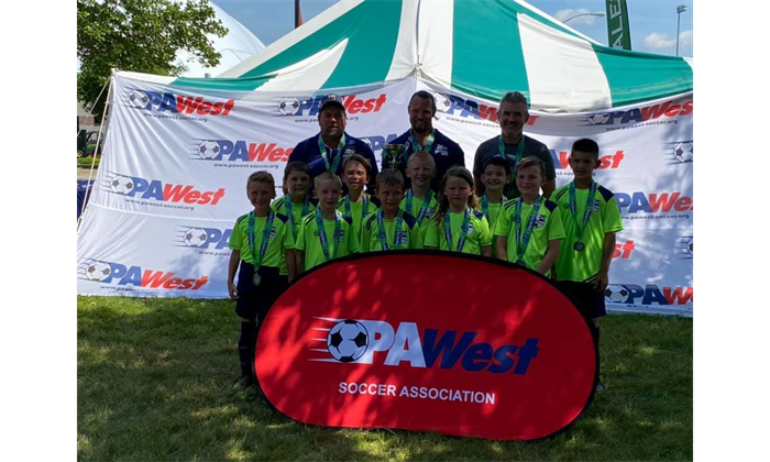 Congratulations to HSC U10B Yendell - 2nd place overall at the 2021 PA West Open Tournament!